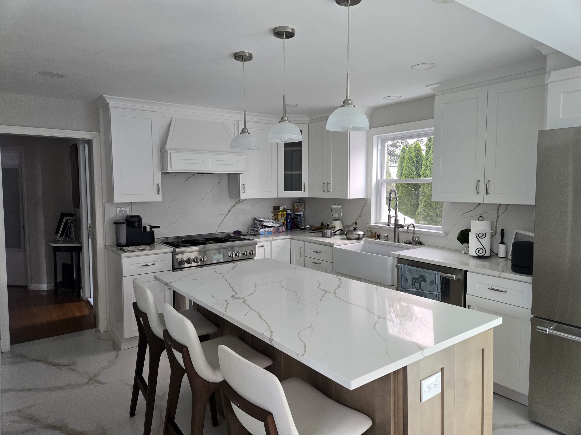 Modern Transitional Kitchen Remodel by Long valley countertops project photo